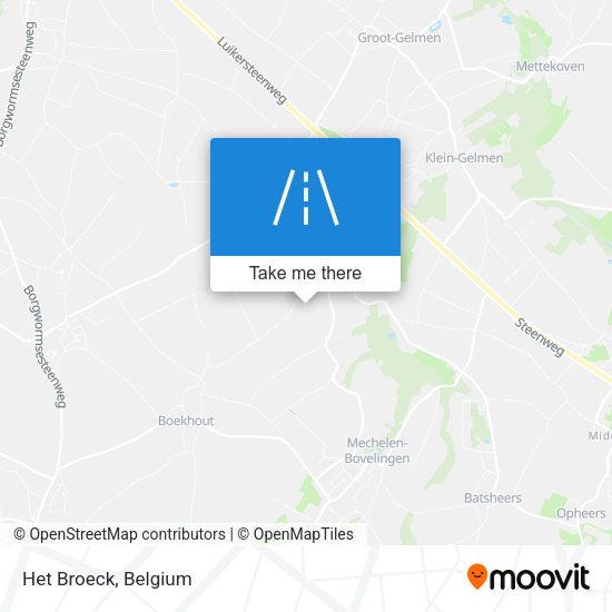 Het Broeck map