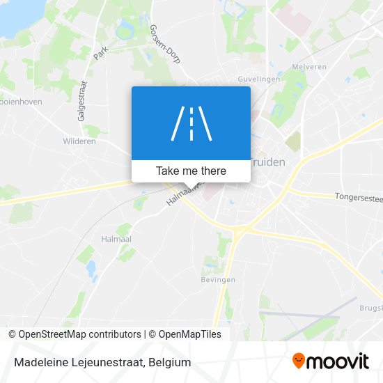 Madeleine Lejeunestraat map