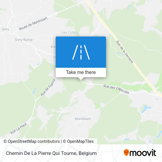 Chemin De La Pierre Qui Tourne map
