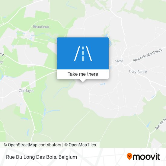Rue Du Long Des Bois plan