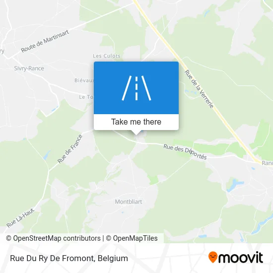 Ry de Fromont Street map