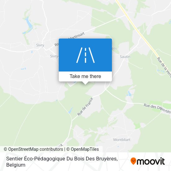 Sentier Éco-Pédagogique Du Bois Des Bruyères plan