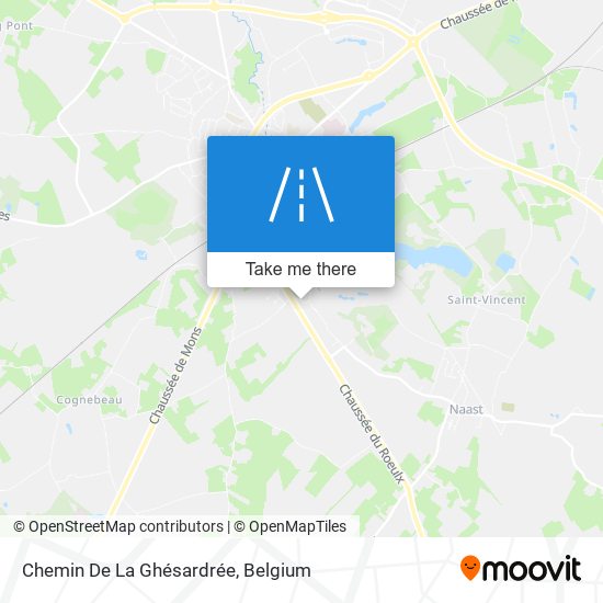 Chemin De La Ghésardrée plan