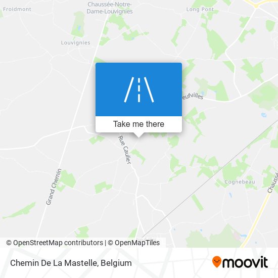 Chemin De La Mastelle map