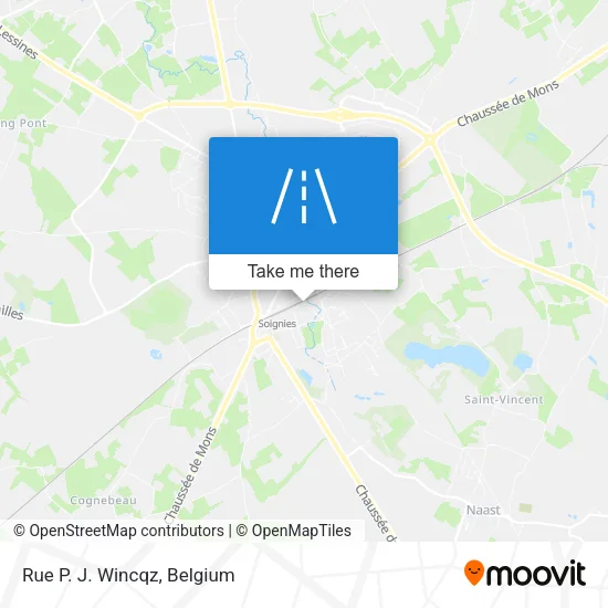 Rue P. J. Wincqz map