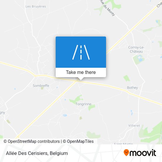 Allée Des Cerisiers plan
