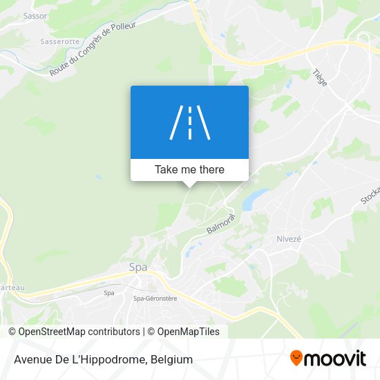 Avenue De L'Hippodrome map