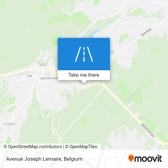 Avenue Joseph Lemaire plan