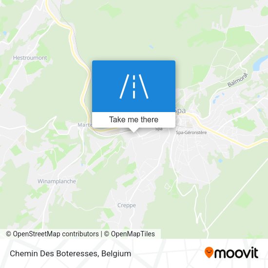 Chemin Des Boteresses plan