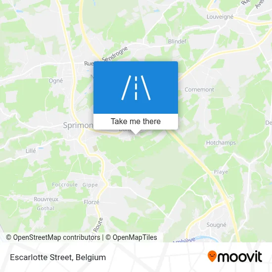 Escarlotte Street map