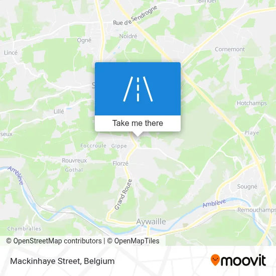 Mackinhaye Street map