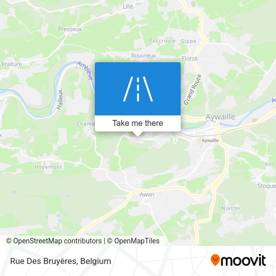 Rue Des Bruyères plan
