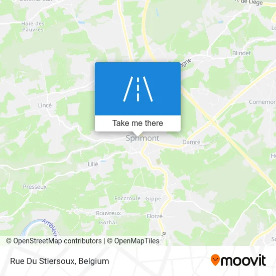 Stiersoux Street map