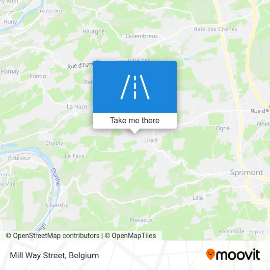 Mill Way Street map