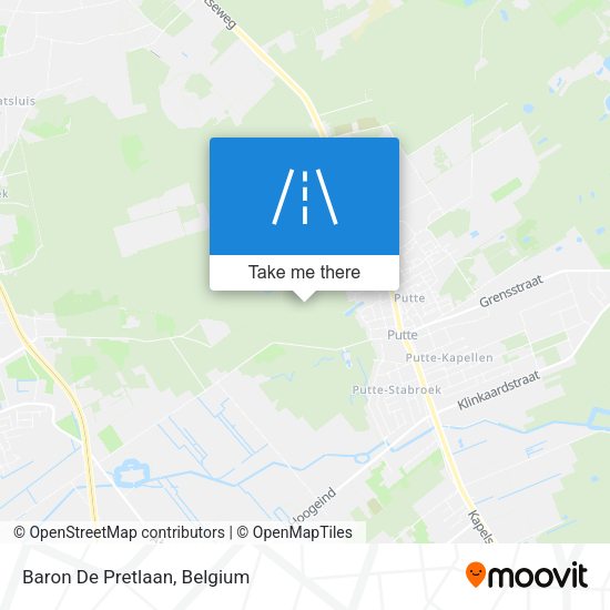 Baron De Pretlaan plan