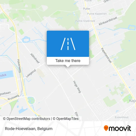 Rode-Hoevelaan map