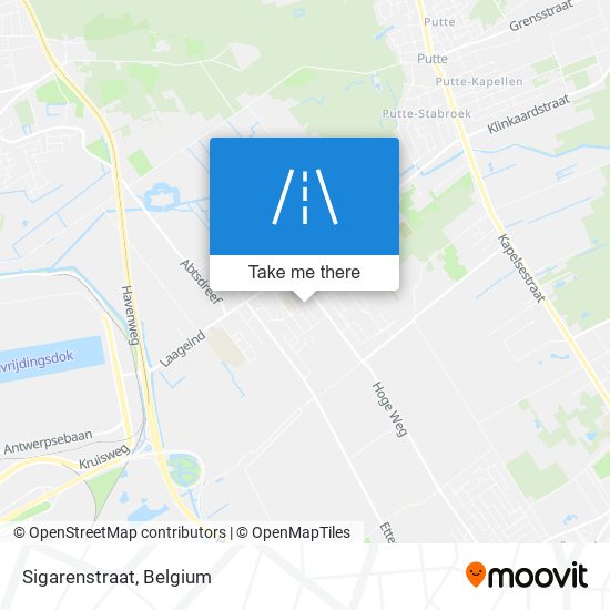 Sigarenstraat map