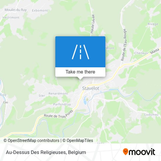 Au-Dessus Des Religieuses map
