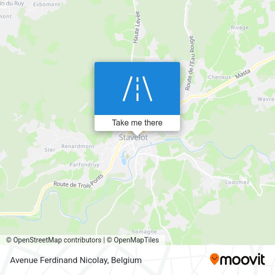 Avenue Ferdinand Nicolay map