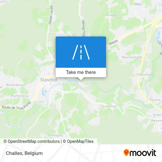 Challes map