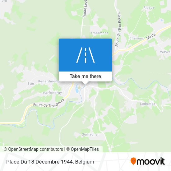 Place Du 18 Décembre 1944 plan