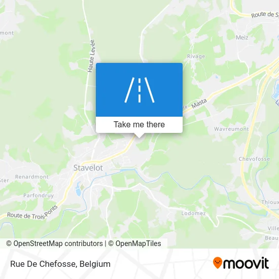 Street of Chefosse map