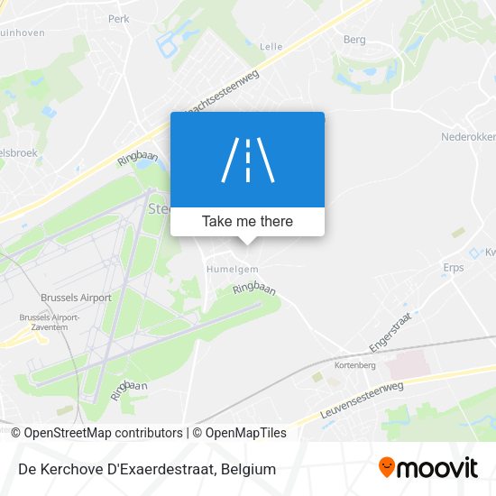 De Kerchove D'Exaerdestraat plan