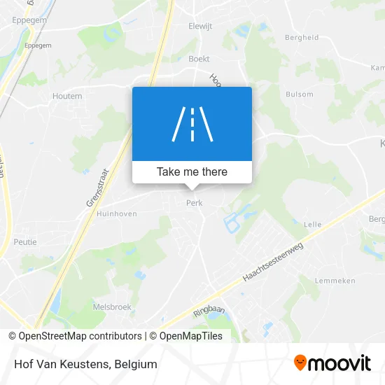 Hof Van Keustens map