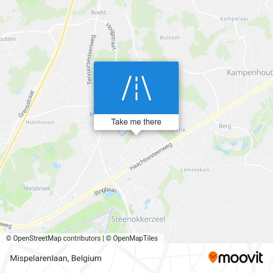 Mispelarenlaan map