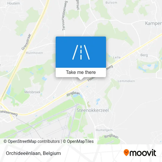 Orchideeënlaan map
