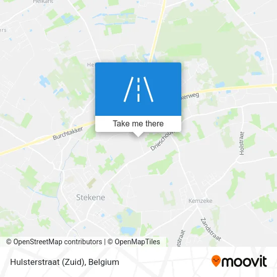 Hulsterstraat (Zuid) map