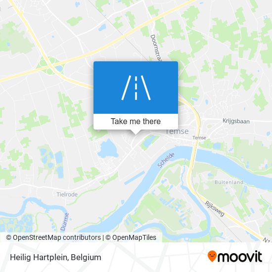Heilig Hartplein map
