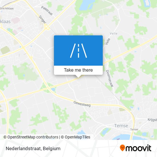 Nederlandstraat map