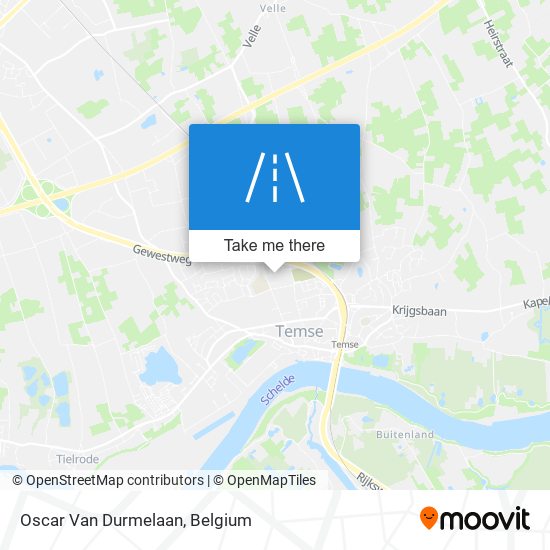 Oscar Van Durmelaan map