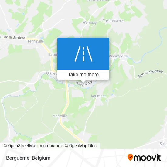 Berguème map