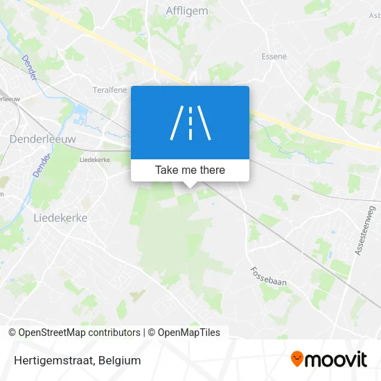 Hertigemstraat map