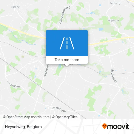 Heyselweg map