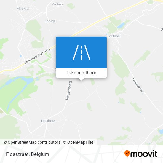 Flosstraat map