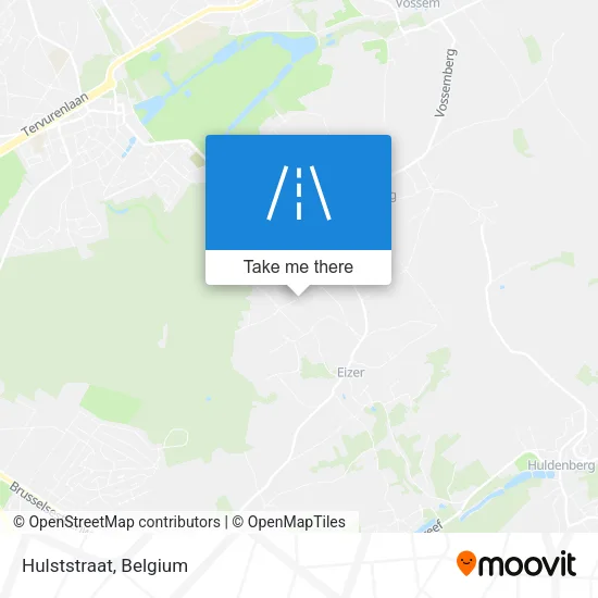 Hulststraat map