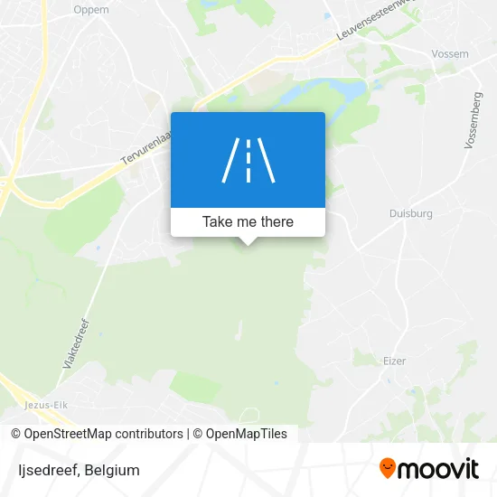 Ijsedreef map