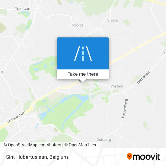 Sint-Hubertuslaan map