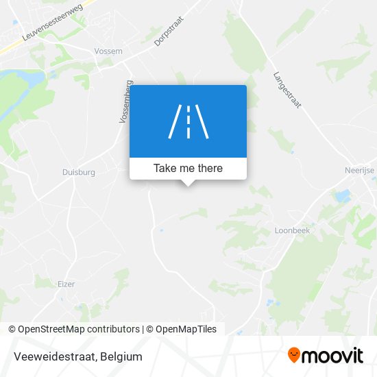 Veeweidestraat map