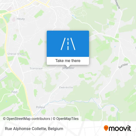 Alphonse Collette Street map