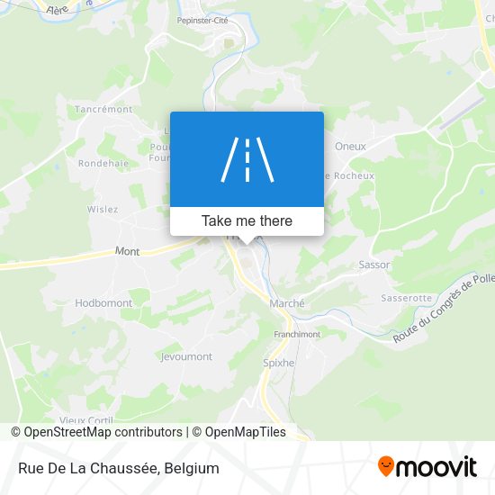 Rue De La Chaussée map