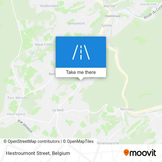 Hestroumont Street map