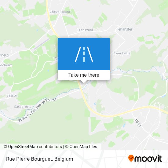 Rue Pierre Bourguet plan
