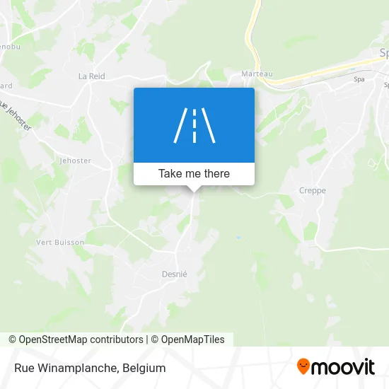 Winamplanche Street map