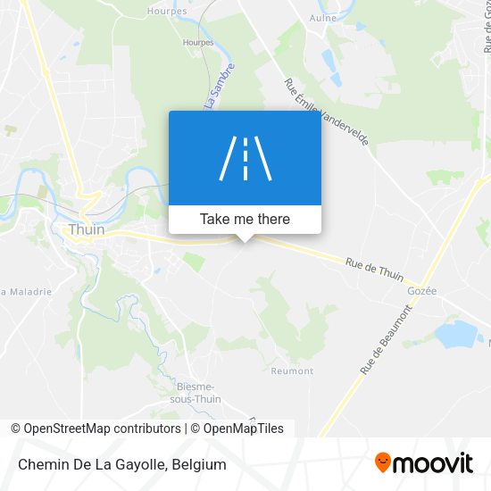 Chemin De La Gayolle plan