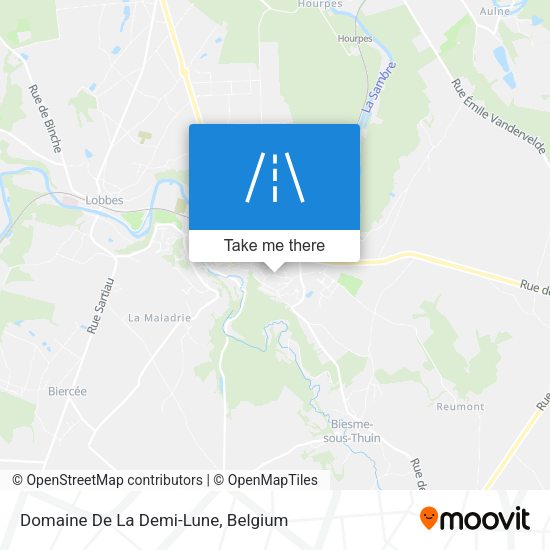 Domaine De La Demi-Lune plan