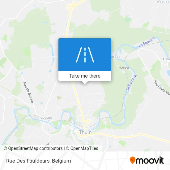 Fauldeurs Street map